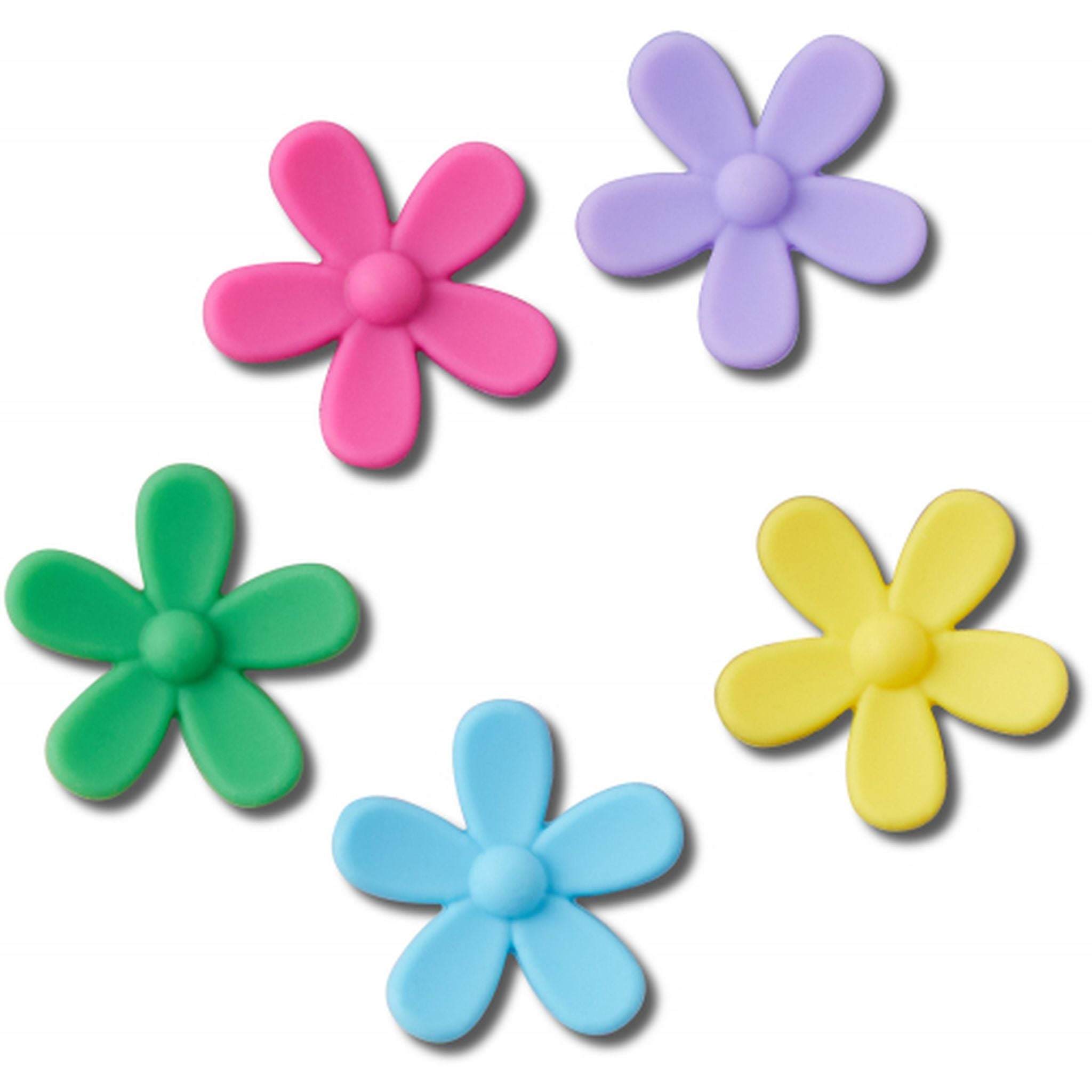 Crocs Flower Power Jibbitz Shoe Charm 5 Pack
