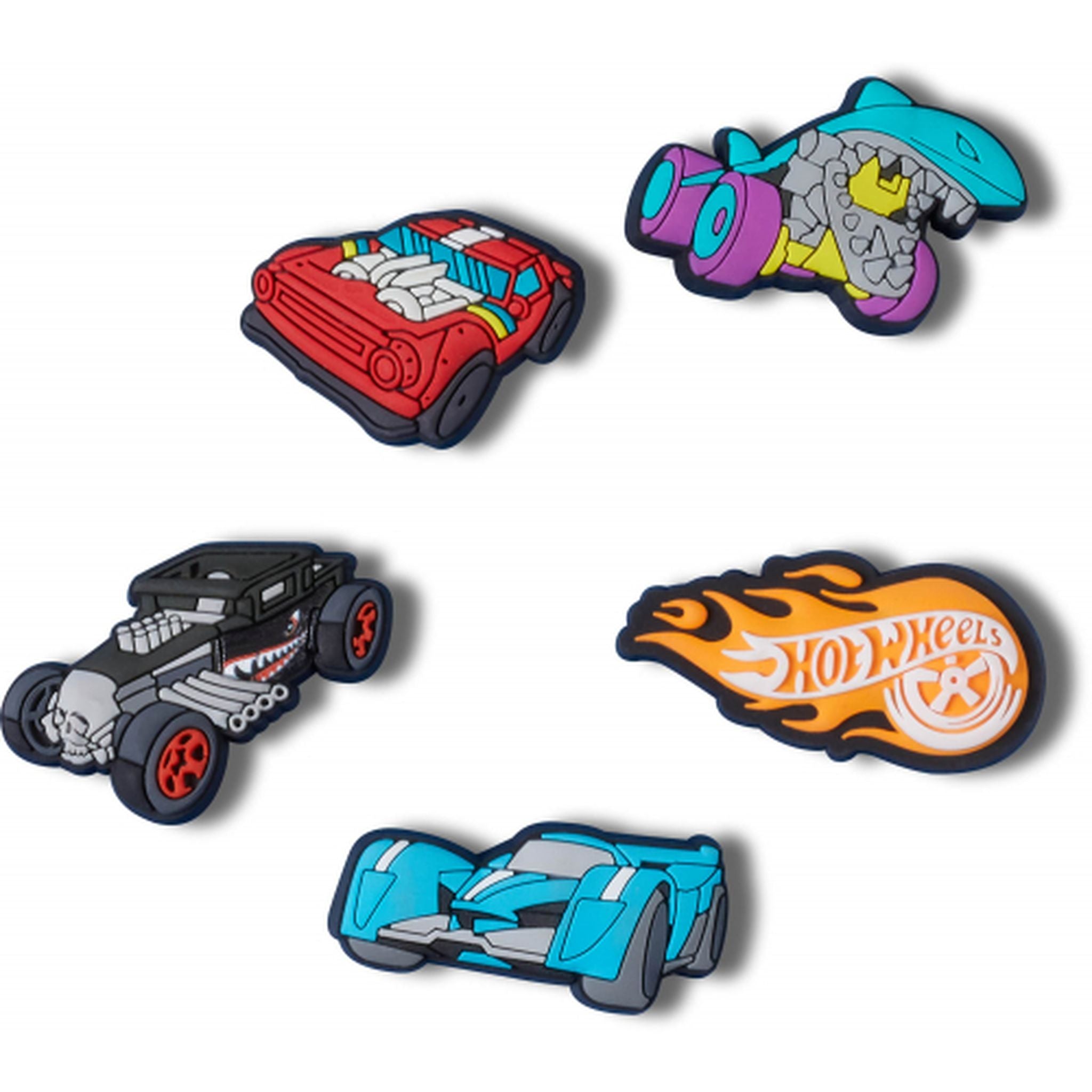 Crocs Hot Wheels Jibbitz Shoe Charm 5 Pack