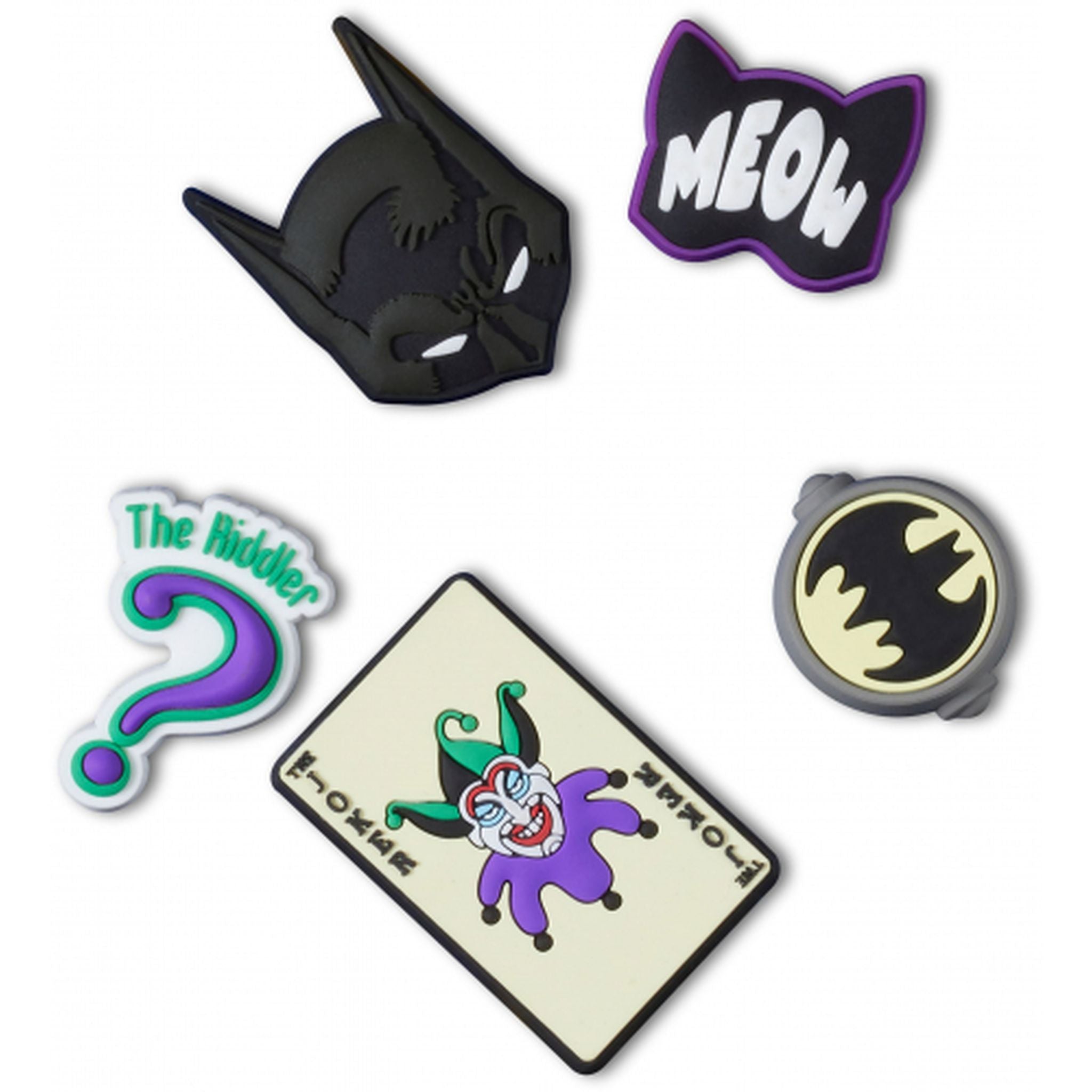 Crocs Batman Jibbitz Shoe Charm 5 Pack