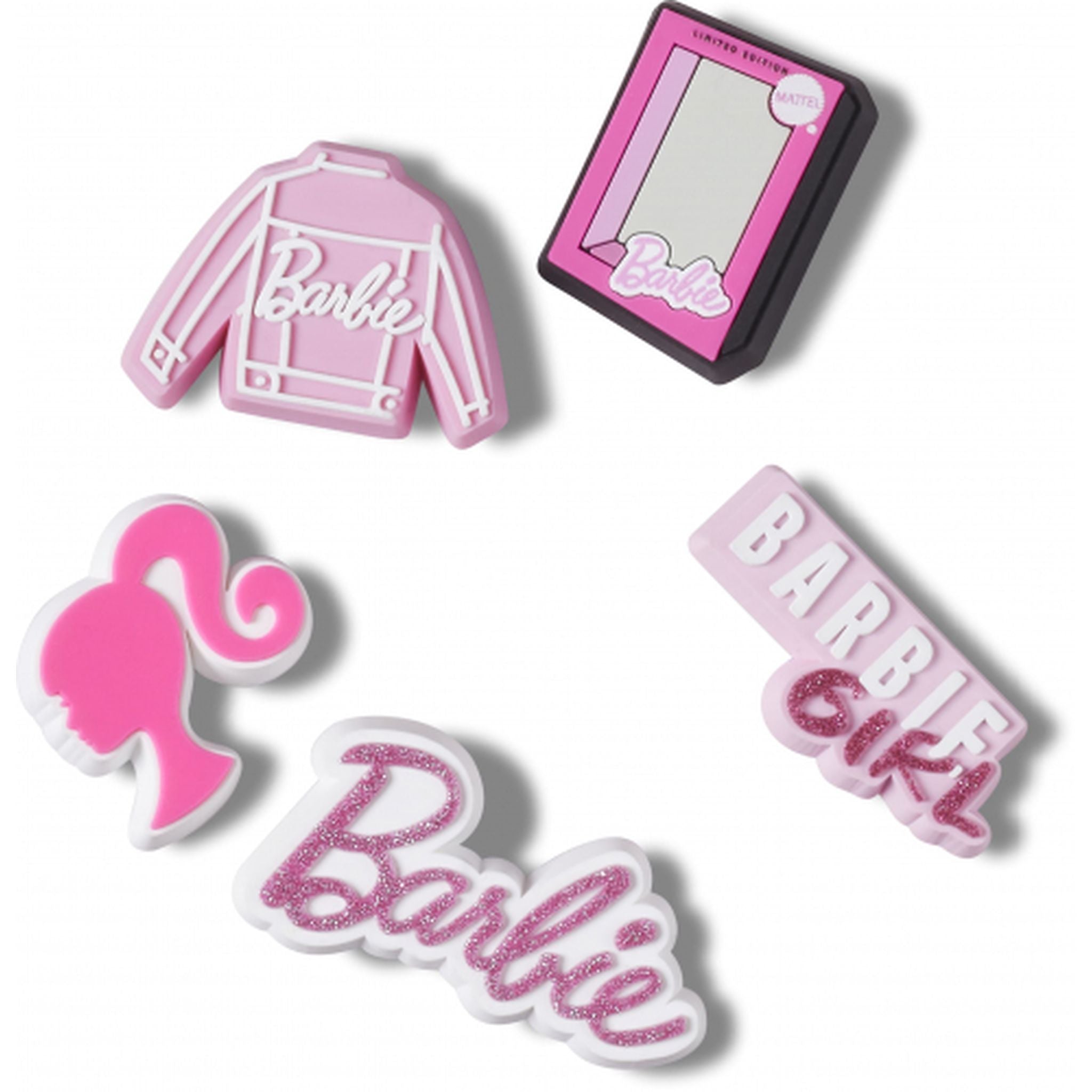 Crocs Barbie Jibbitz Shoe Charm 5 Pack