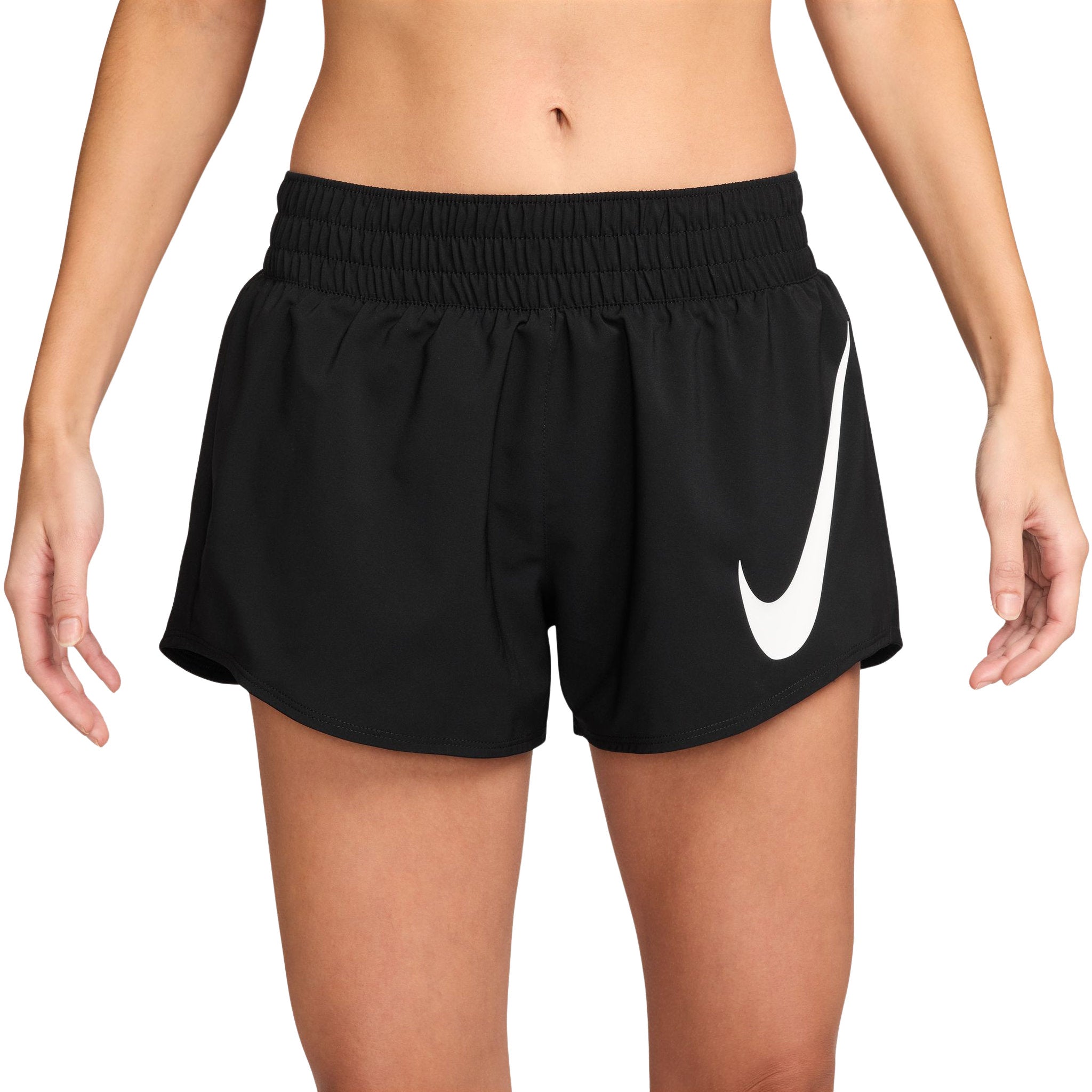 Nike One Swoosh Dri-FIT Mid-Rise 3-Inch Womens Running Shorts