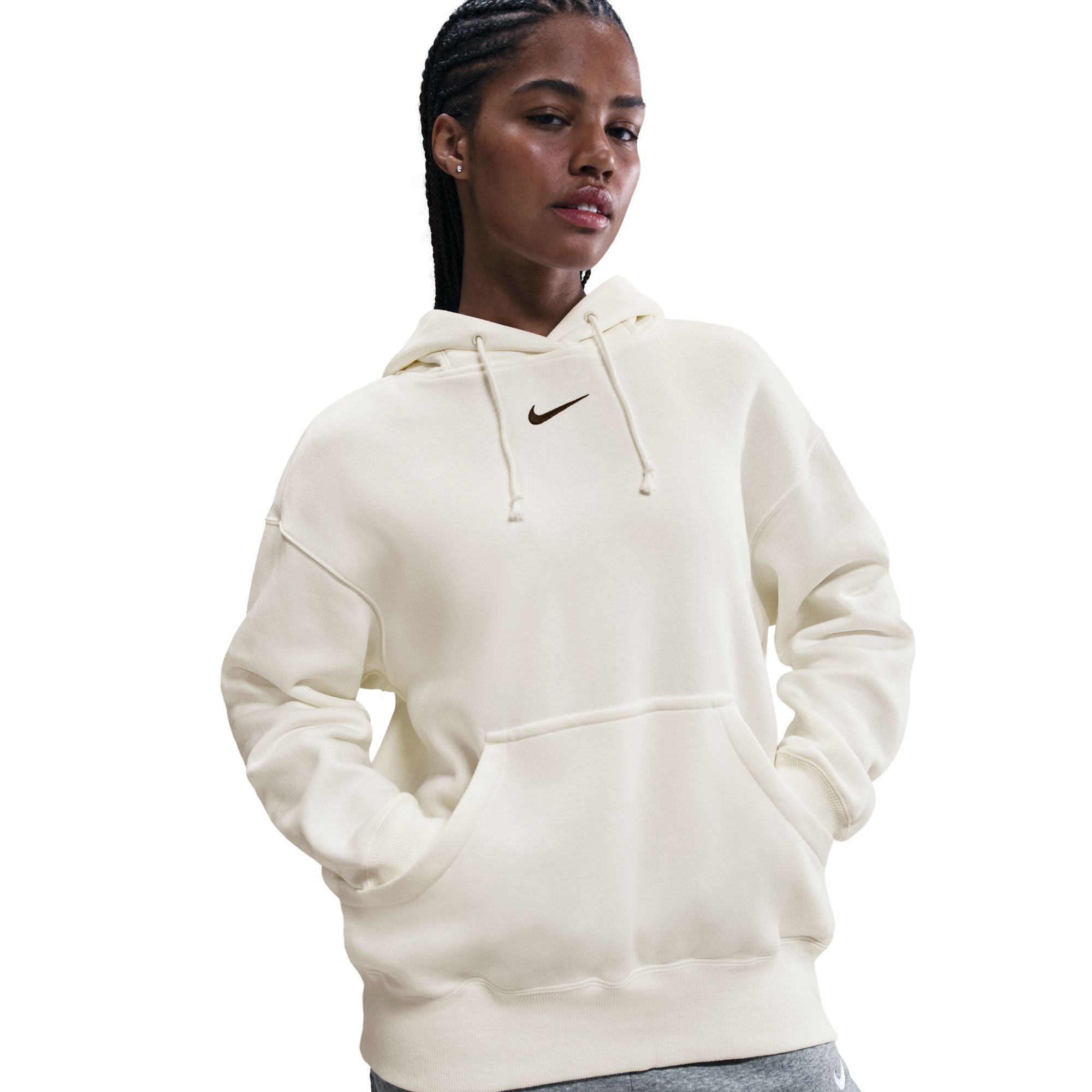 Nike Phoenix Fleece Womens Oversized Pullover Hoodie