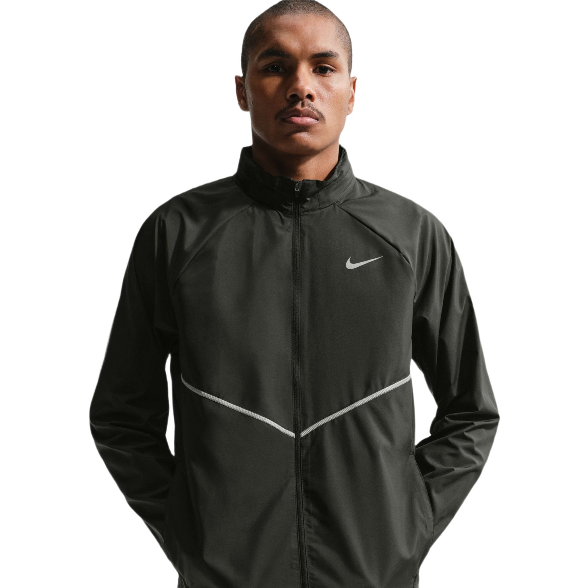 Nike Miler Repel UV Protection Mens Running Jacket