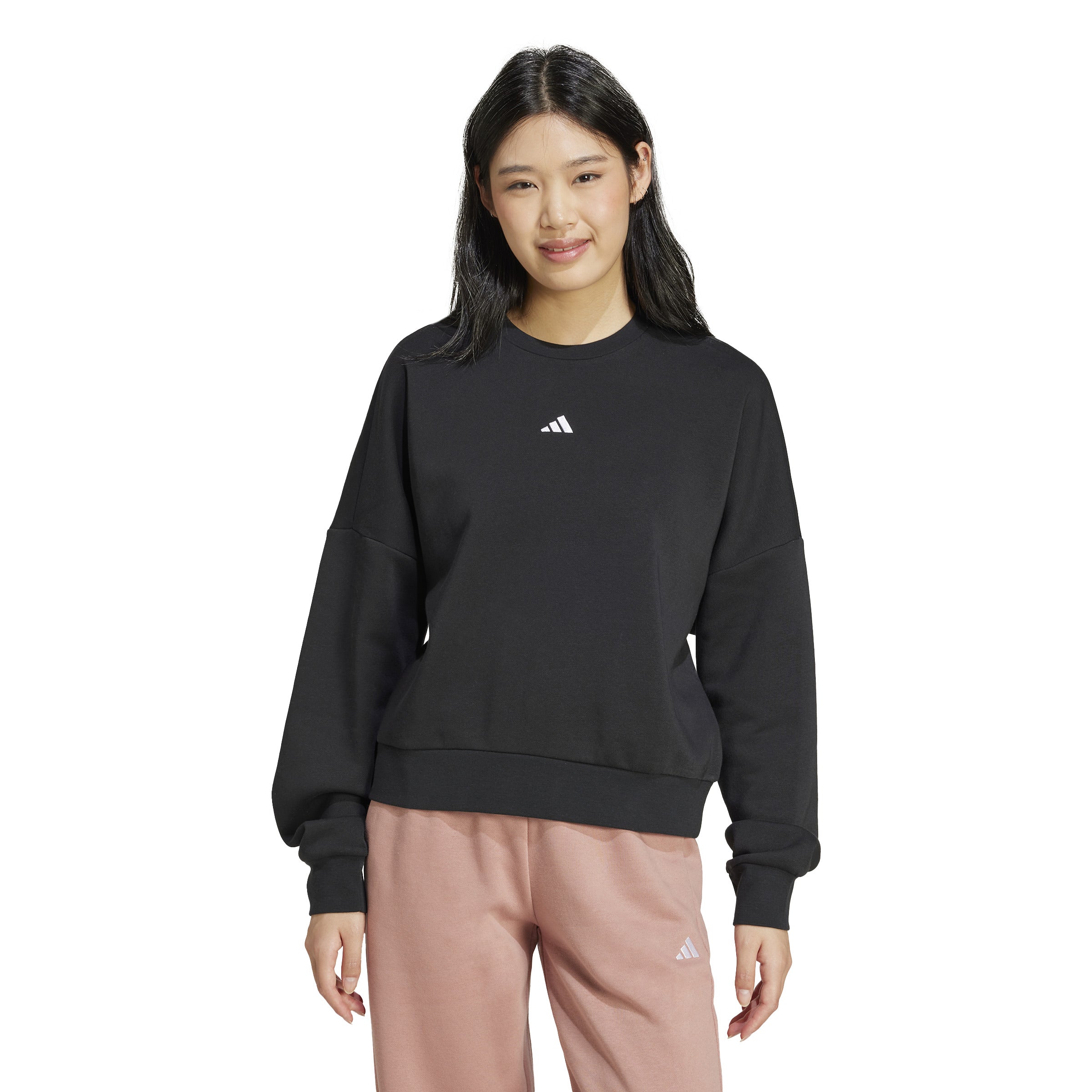 adidas Essentials Small Logo Feel Cozy Womens Sweatshirt