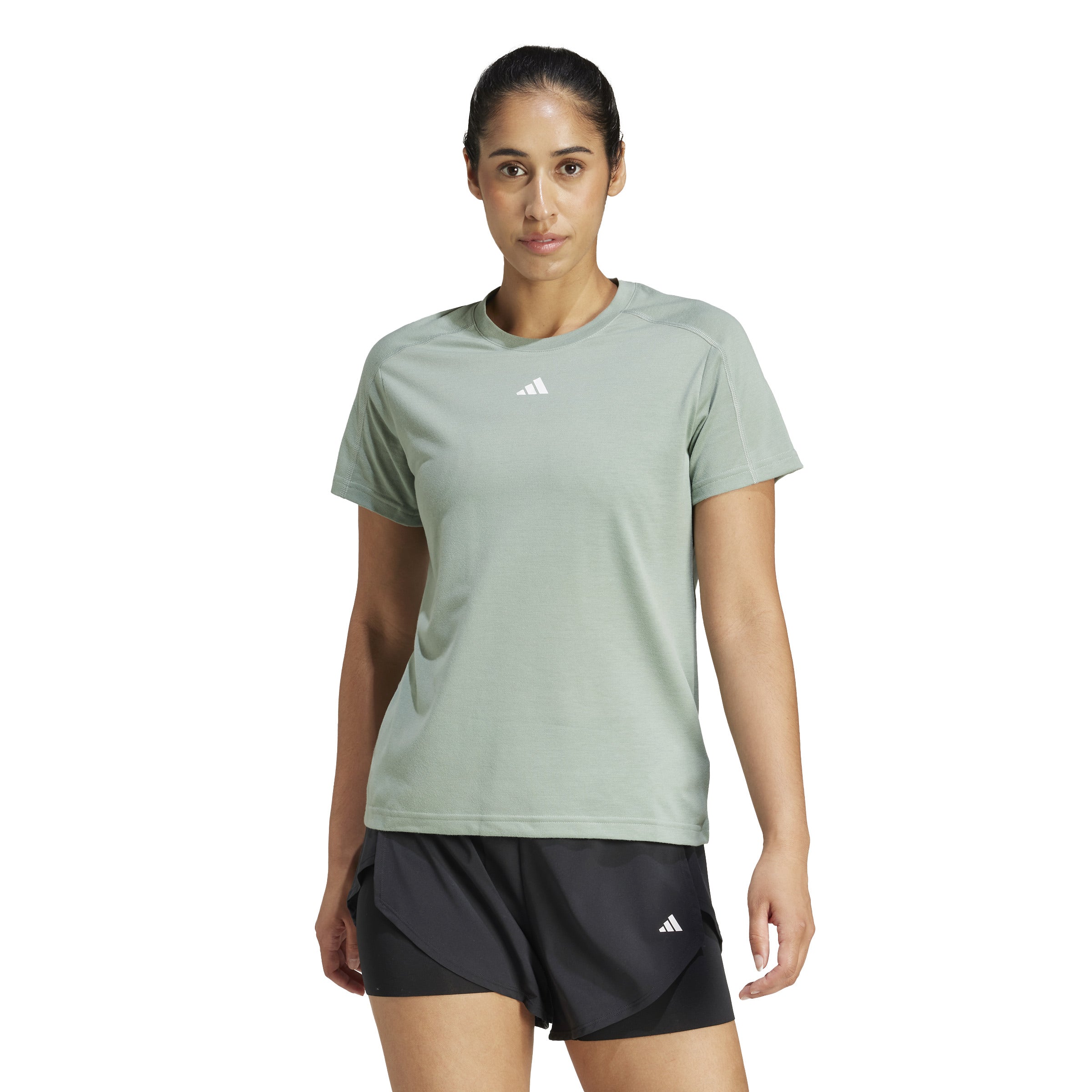adidas AEROREADY Train Essentials Crewneck Womens Tee