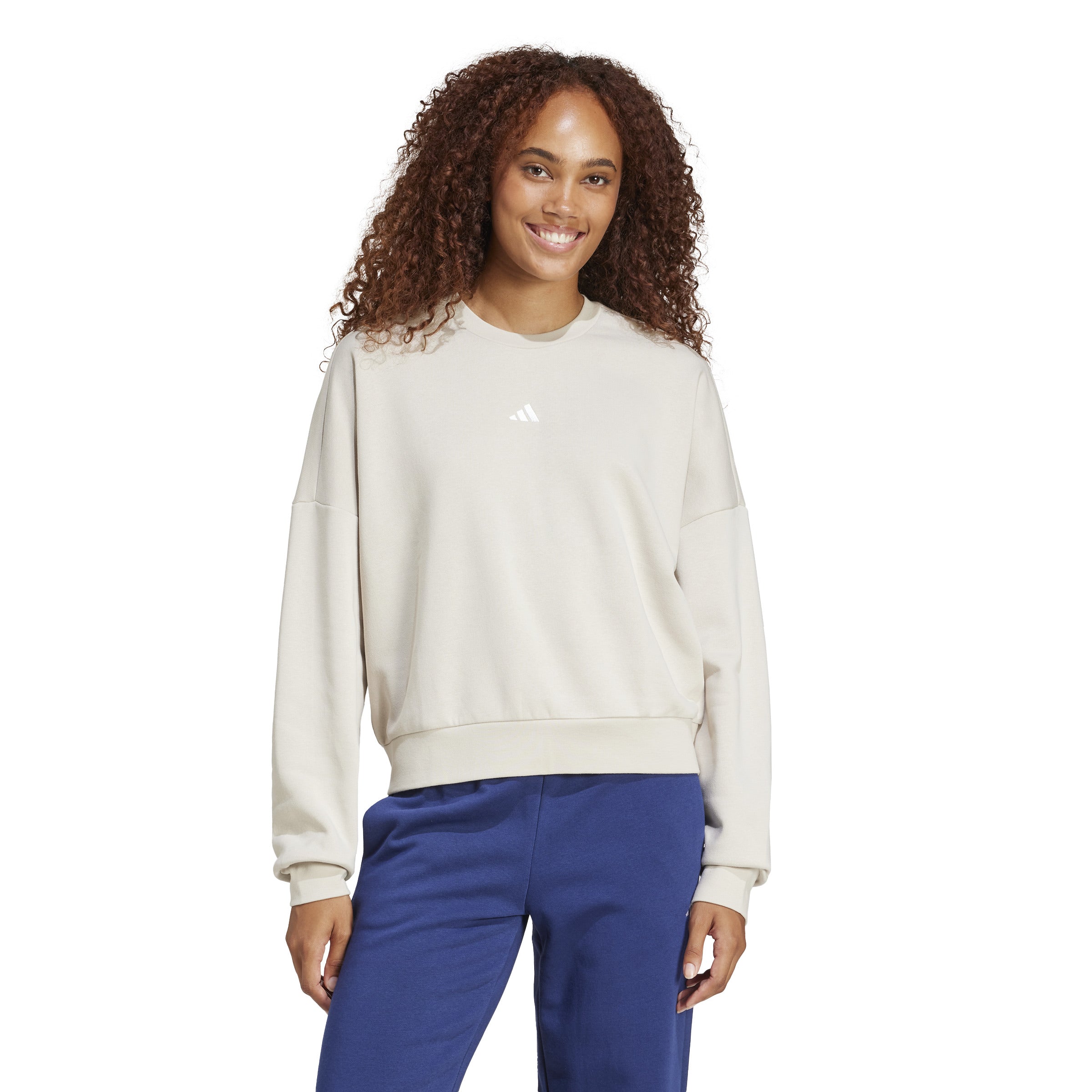 adidas Essentials Small Logo Feel Cozy Womens Sweatshirt