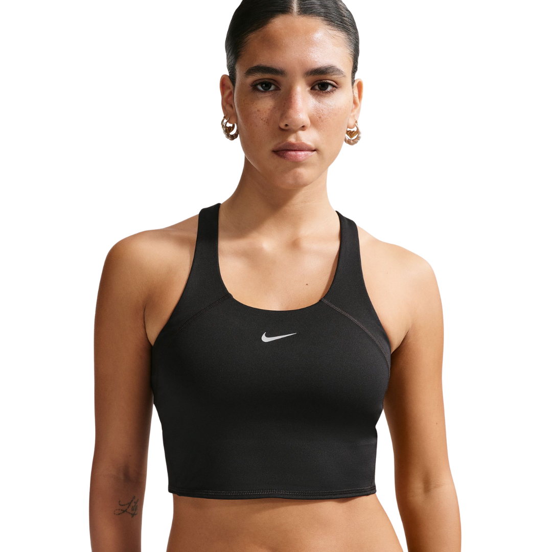 Nike Tempo Medium-Support Cropped Womens Sports Bra Tank